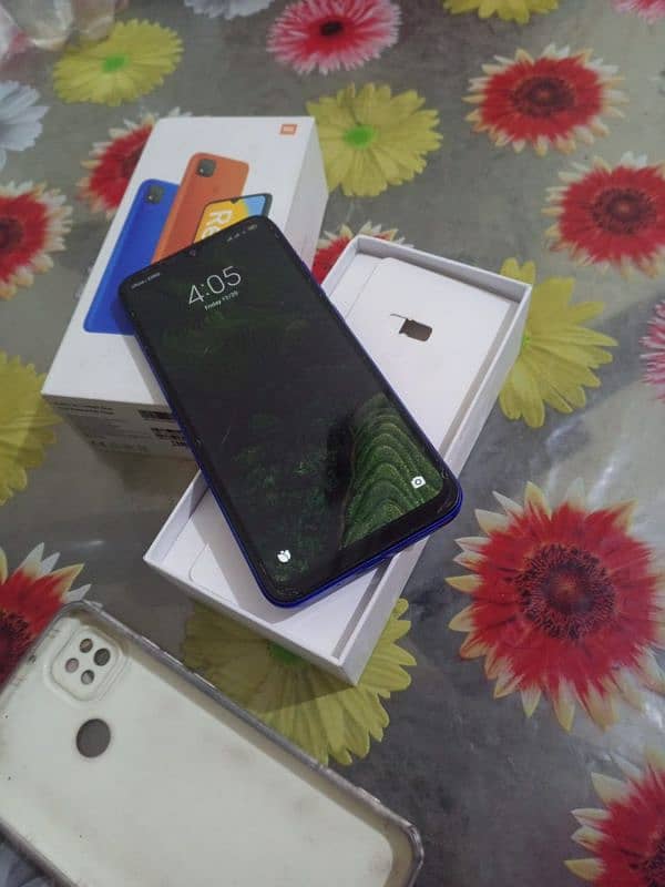 redmi 9c 3+1/64gb pta official approved with box 2