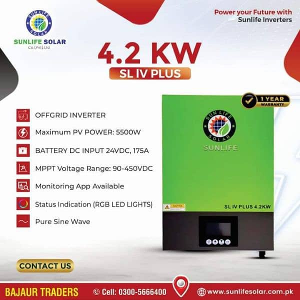 4.2kw Soler inverter pv5500 0