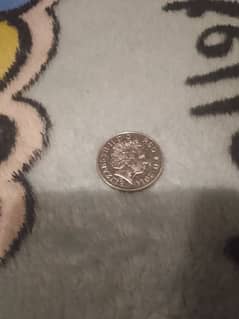 Queen Elizabeth coin 2, 10 pence