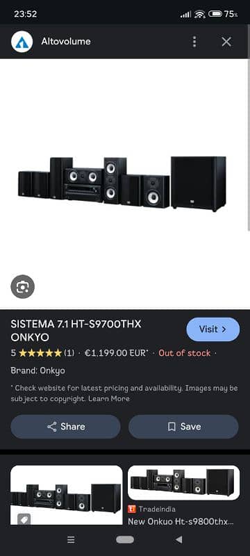 onkyo hts 9700thx 7.1 channel 0