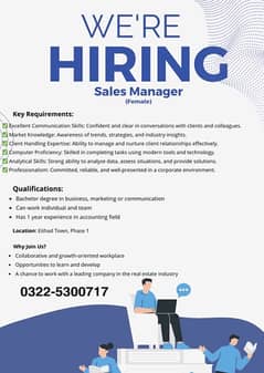 Sales Manager and Representative