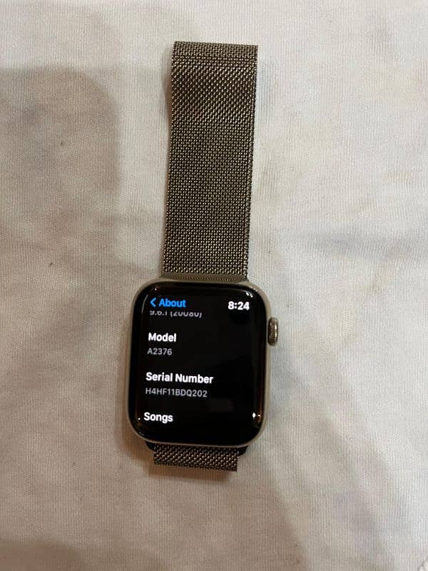 Apple Watch Series 6 GPS+Cellular 44mm Gold Stainless Steel 6