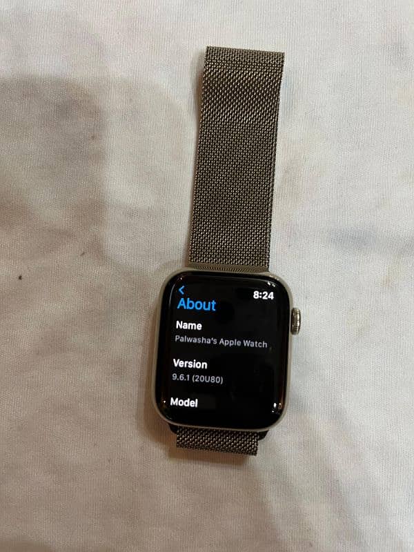 Apple Watch Series 6 GPS+Cellular 44mm Gold Stainless Steel 7