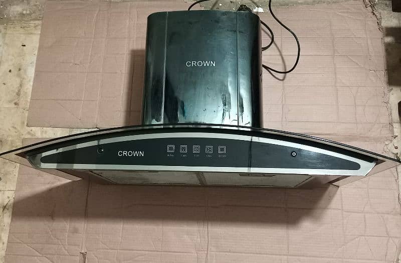 kitchen turbo hood 35 inch saiz CROWN 4