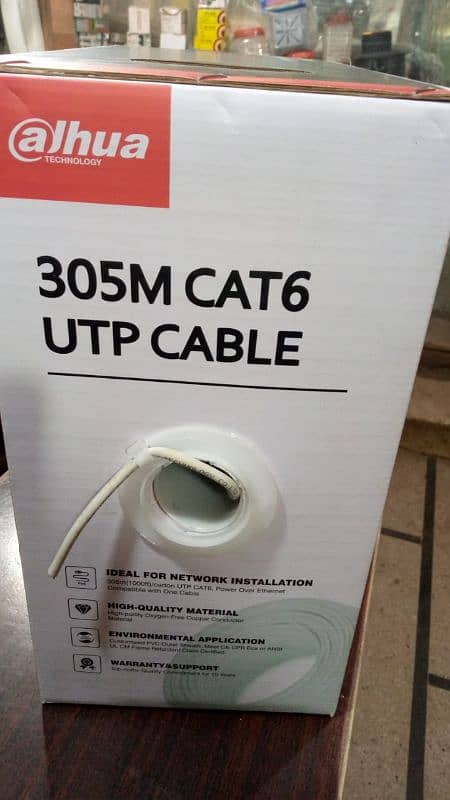 Dahua cat 6 pure copper 0