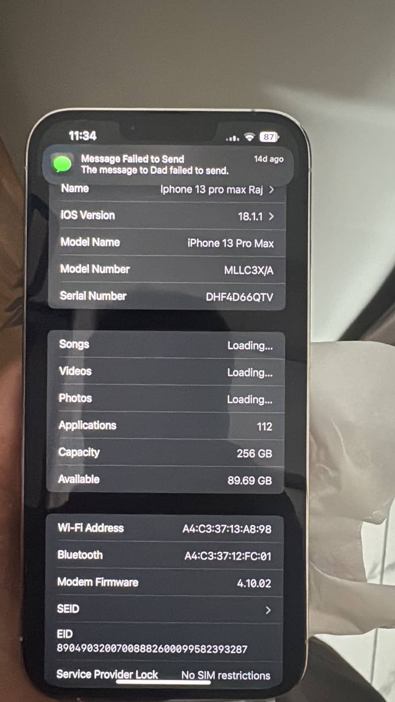 iPhone 13 Pro Max 256GB 3