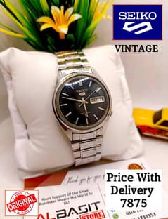 SEIKO 5 CITIZENS ORIENT AUTOMATIC MEN WRIST WATCH 03161737353