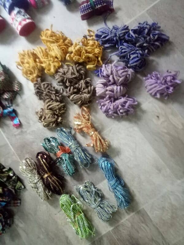 Laces and Buttons (sale on weight 32kgs,  and lump sum basis) 9