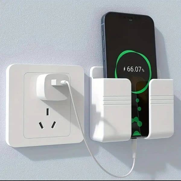 Wall Mounted Phone Charging Holder 0