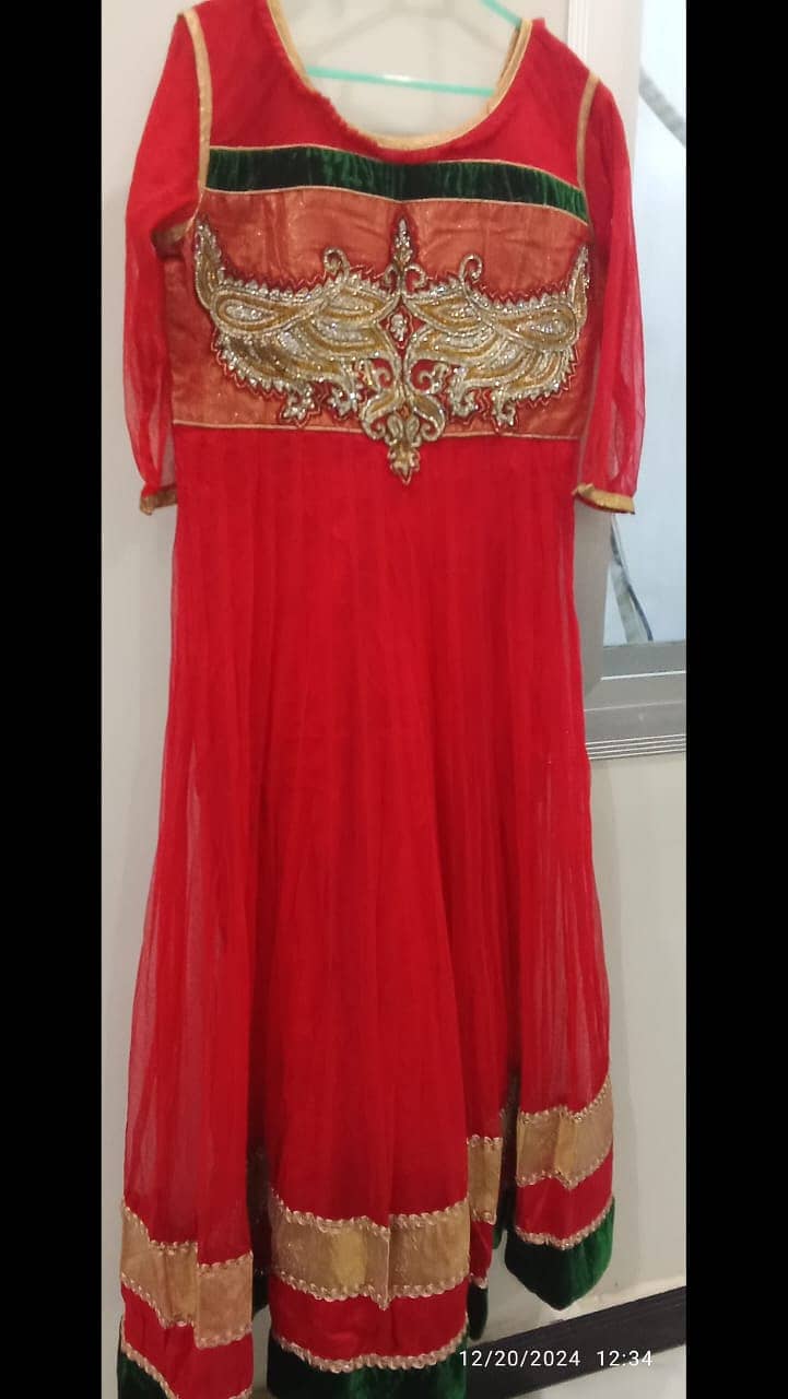 Three piece shadi wear dress at best price 12