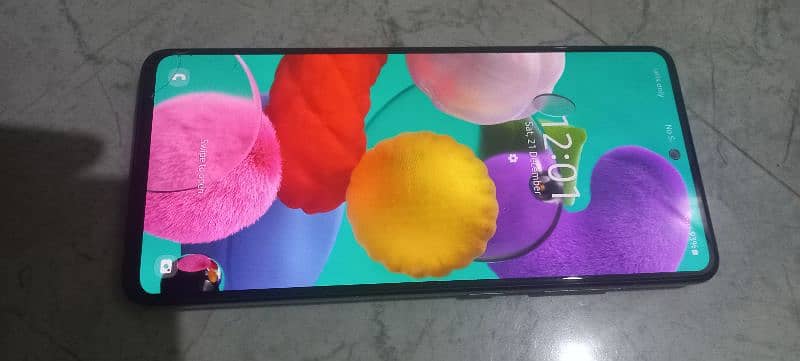 Samsung A51 Mobile , Achi Condition Hai But Faulty Hai 2