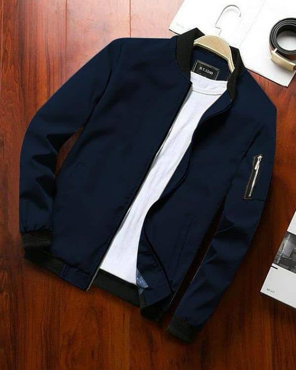 Trendy Zipper Jacket for men's and women's - Imported Polyester Fleece 3