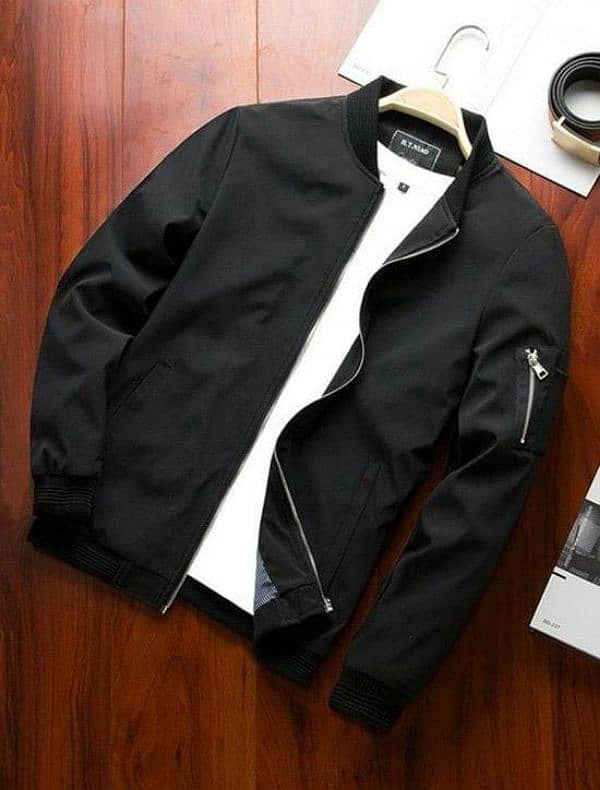 Trendy Zipper Jacket for men's and women's - Imported Polyester Fleece 4