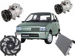 mehran Car Ac complete saman compressor compresser condenser