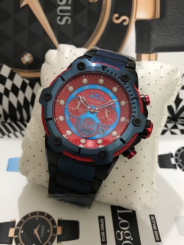 INVICTA-MARVEL-CHRONOGRAPH-NEW ORIGINAL WATCH-RADO-OMEGA-ROLEX-TISSOT 2