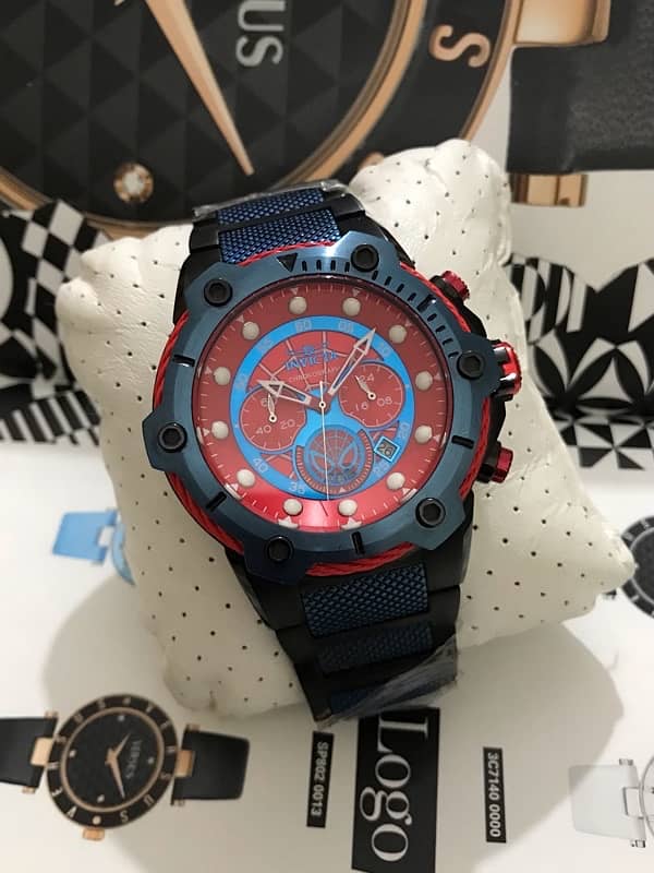 INVICTA-MARVEL-CHRONOGRAPH-NEW ORIGINAL WATCH-RADO-OMEGA-ROLEX-TISSOT 3