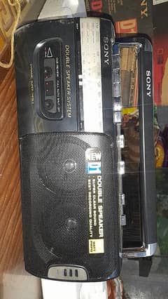 New Sony D1 Radio Cassette Recorder