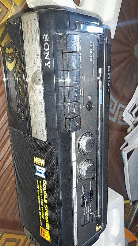 New Sony D1 Radio Cassette Recorder 1