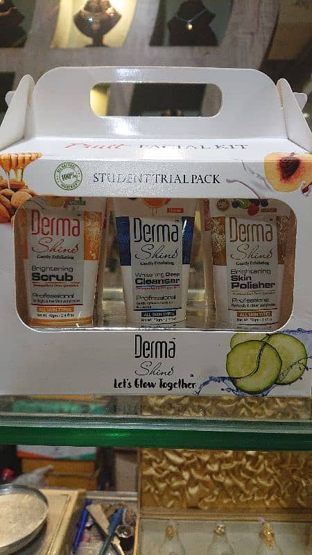 Derma Shine Fruit Facial Kit 6-Pack ( 70 G) 3