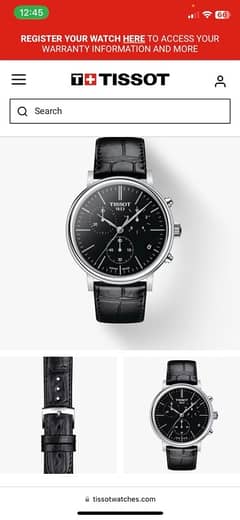 Tissot Carson Noir