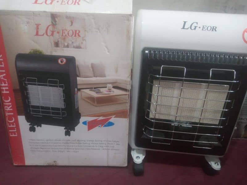 LG gas and electric heater 0