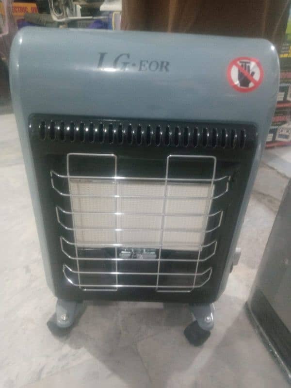 LG gas and electric heater 1