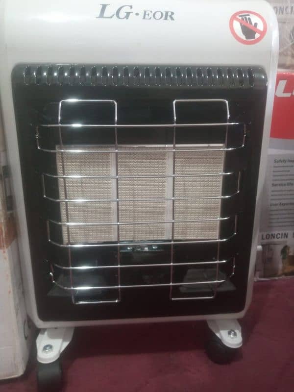 LG gas and electric heater 2