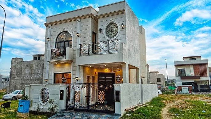 3 Years Installment Plan Luxury Designer House In 9 Town DHA Lahore 0