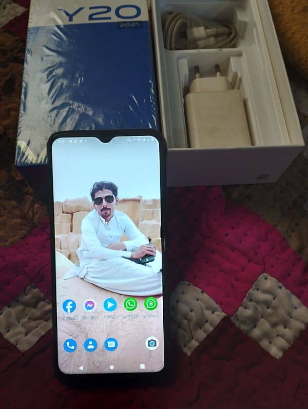 Vivo y20 4gb 64gb  condition  10 by 10 new jasa hi 1