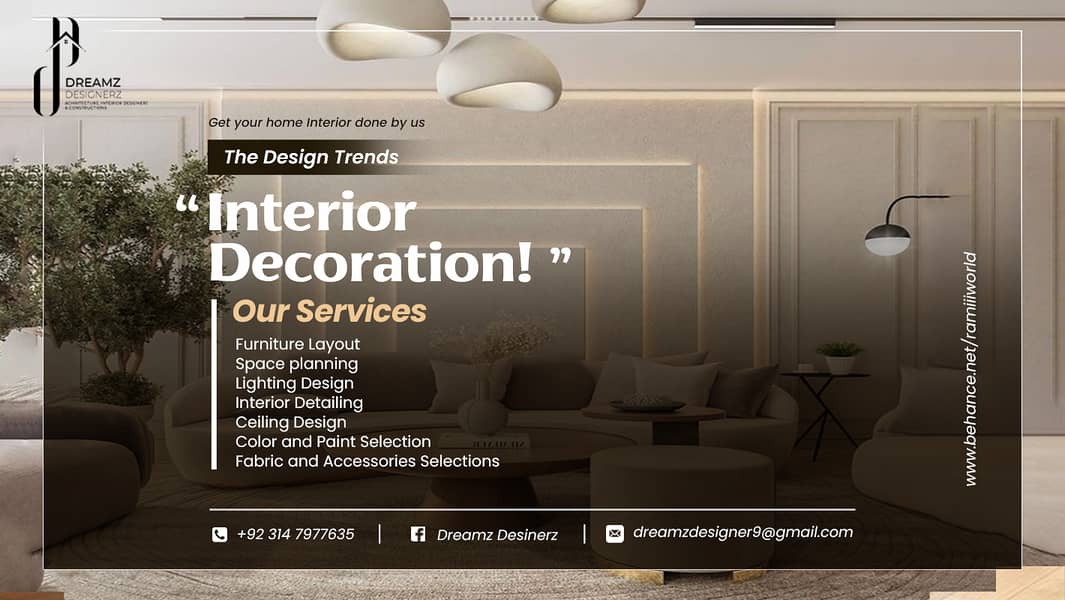 Interior Decoration & Interior Design Service 0