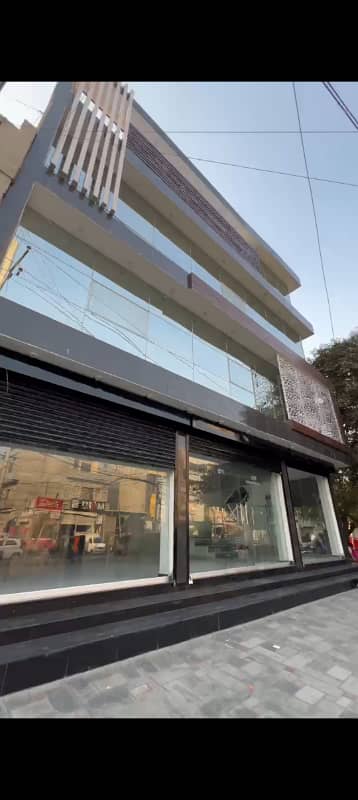 7 Marla 4 Storey Corner Plaza On Main Gurumangat Road Gulberg 0