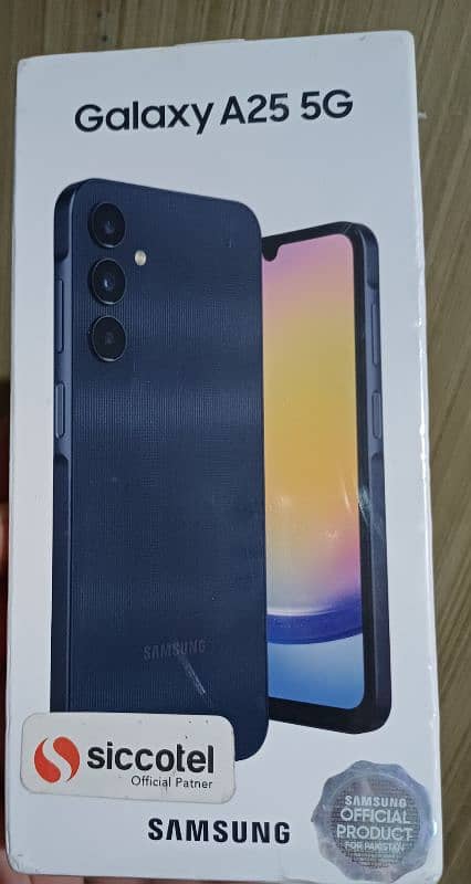 Samsung Galaxy A 25 5g 8GB Ram-256GB Rom pta approved 1