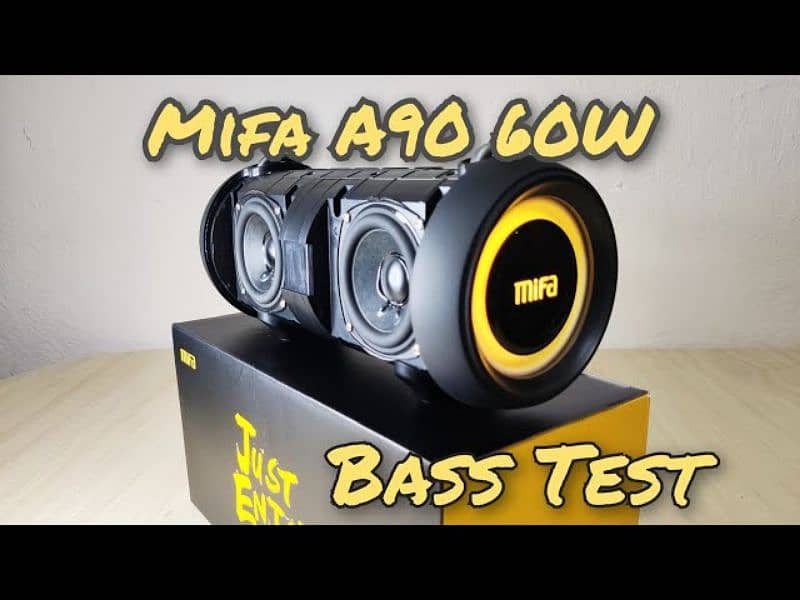 mifa A90 bluetooth speaker 60 watt output excellent sound 1