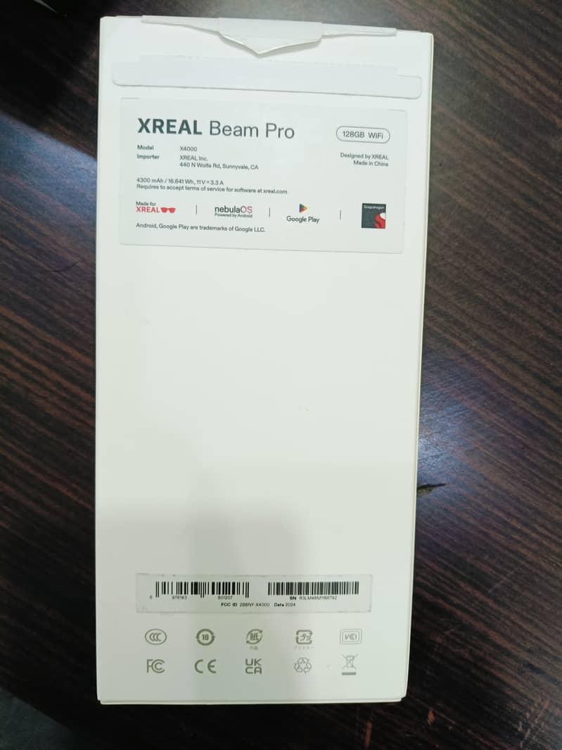 Air 2 pro glasses x real with beam pro 6