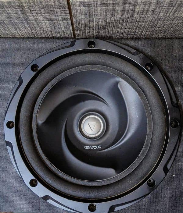 ORIGINAL KENWOOD WOOFER { CAR SOUND SYSTEM AMPLIFIER SPEAKER } 1