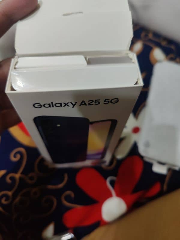 Samsung A25 - 5G 8/256 Only box opened Yesterday | Not used 5