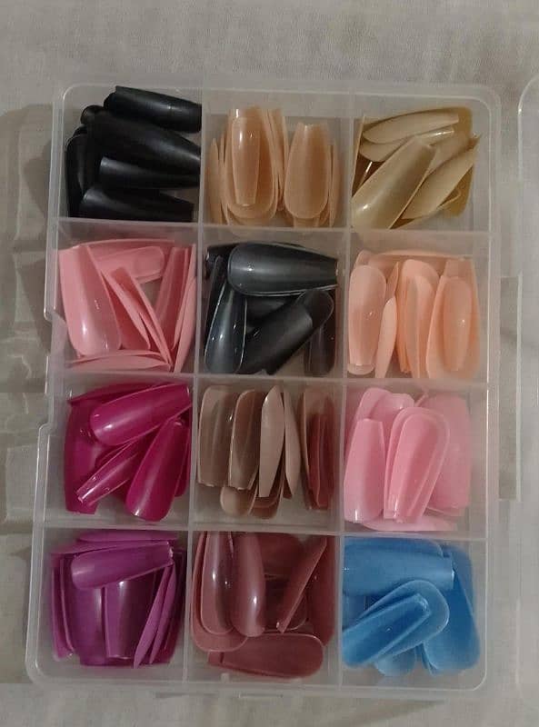 144 Pcs color full Nail box 2