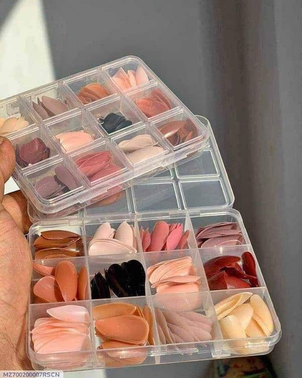 144 Pcs color full Nail box 3