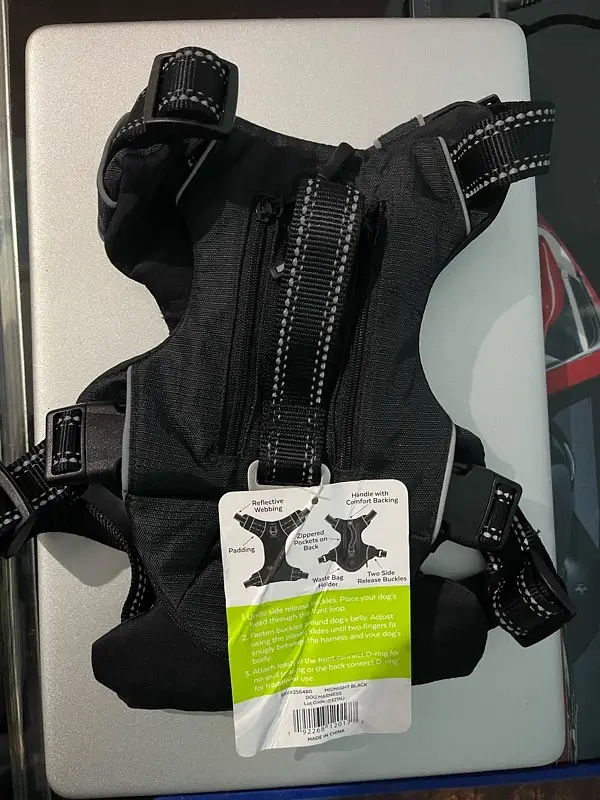 Dog harness with pocket brand new — photo 7