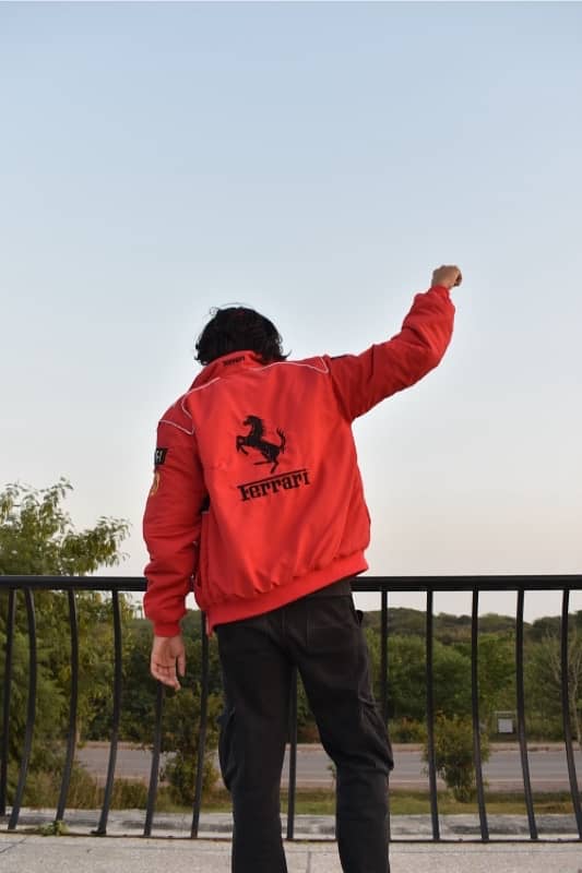 Ferrari racing jacket 2