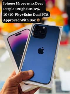 Iphone 14 promax 128gb PTA Approved