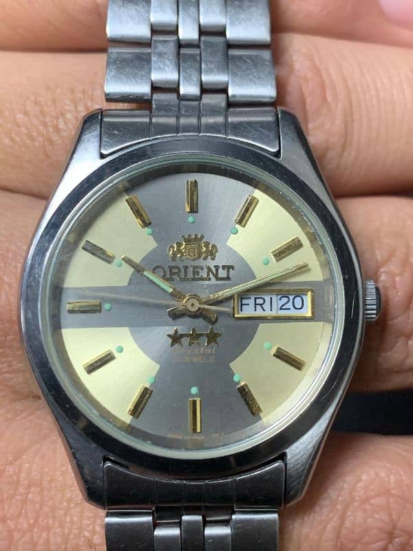 Orient Tristar 21 jewels watch 1