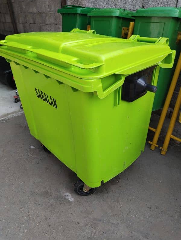 dustbin 660 liter / 660 liter dumpster /garbage trolley /garbage bin 2