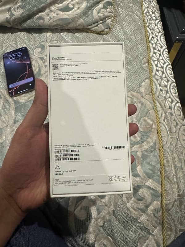 iPhone 16 Pro Max - 512 GB - Factory Unlock - Dual Sim 1