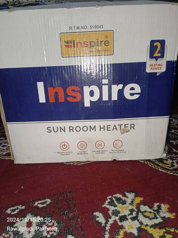 electric heater new condition 3