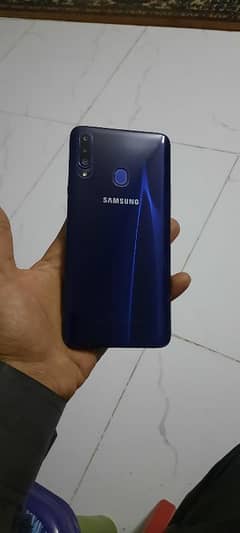 Samsung a20s brand new condition just box opened.