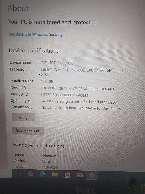 Dell Latitude | 5450 Ci7| 5th gen 2gb gpu nvidia | laptop for sale 8