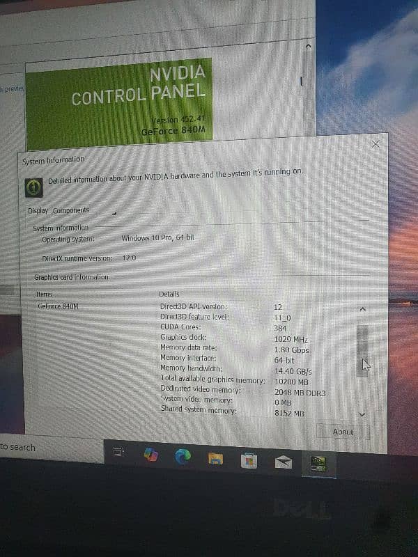 Dell Latitude | 5450 Ci7| 5th gen 2gb gpu nvidia | laptop for sale 12