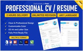 Professional CV & Resume maker