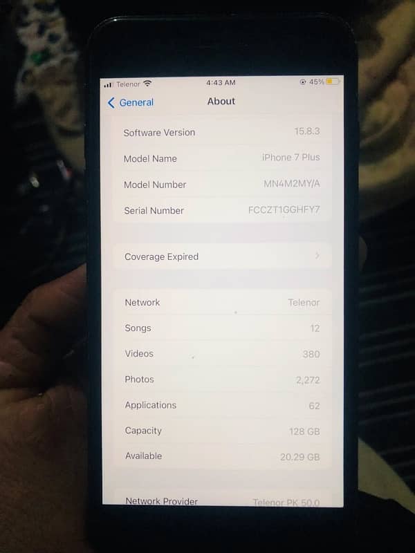 Iphone 7 plus 128 gb pta approved 4